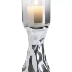 New Kerzenständer Jade Silber 33Cm Kerzenständer & Laternen