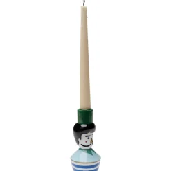 Clearance Kerzenständer Monsieur Mustache 16Cm Kerzenständer & Laternen