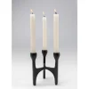 Outlet Kerzenständer Stacky Schwarz 15Cm Kerzenständer & Laternen
