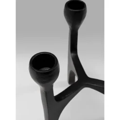 Outlet Kerzenständer Stacky Schwarz 15Cm Kerzenständer & Laternen