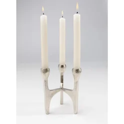 Kerzenständer Stacky Silber 15Cm Kerzenständer & Laternen