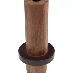 Sale Kerzenständer Wood Zylinder 25Cm Kerzenständer & Laternen
