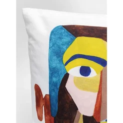 Best Kissen Artistic Face 45X45Cm Kissen