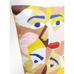 Hot Kissen Artistic Faces 45X45Cm Kissen