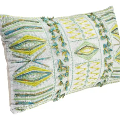 Kissen Desna Patchwork Grun 60X35Cm Kissen