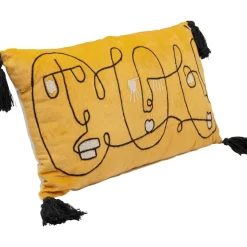 Best Kissen Face Art 60X35Cm Kissen