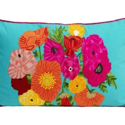 New Kissen Fiorista Blau 60X40Cm Kissen