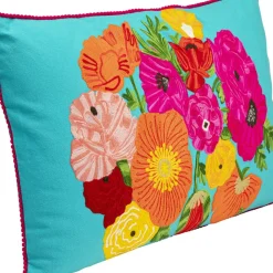 New Kissen Fiorista Blau 60X40Cm Kissen