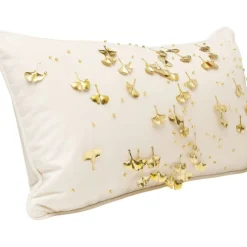 Hot Kissen Ginkgo Beige 28X50Cm Kissen