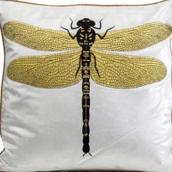Discount Kissen Glitter Dragonfly Weis 40X40Cm Kissen