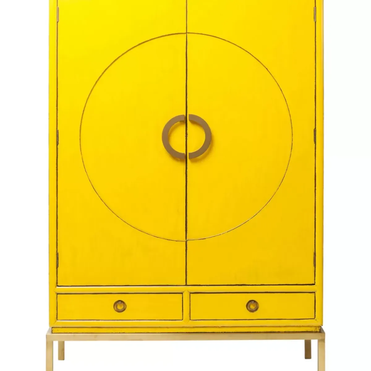 Kleiderschrank Disk Yellow Regale