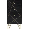 Best Kommode Gold Vein 4 Schube 40X88Cm Kommoden & Sideboards