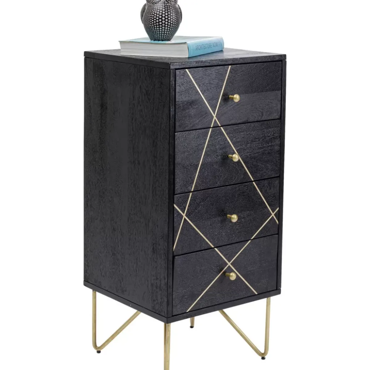 Best Kommode Gold Vein 4 Schube 40X88Cm Kommoden & Sideboards