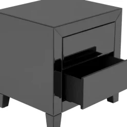 Online Kommode Klein Luxury Push 2 Schube Grau Kommoden & Sideboards