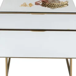 Best Kommode Klein Soran Gold 49X50Cm Kommoden & Sideboards
