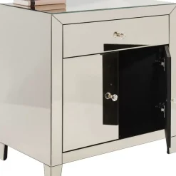 Clearance Kommode Luxury Champagne 2-Turig 1 Schub Kommoden & Sideboards