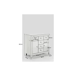 Best Kommode Luxury 2-Turig 6 Schube Kommoden & Sideboards