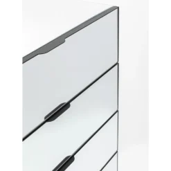 Clearance Kommode Soran 5 Schube Schwarz 65X114Cm Kommoden & Sideboards