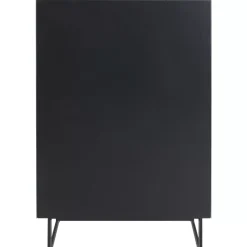 Clearance Kommode Soran 5 Schube Schwarz 65X114Cm Kommoden & Sideboards