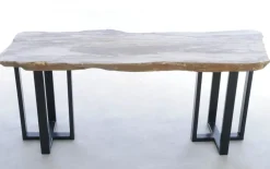 Sale Konsole Alfredo Versteinertes Holz Tische