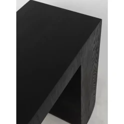 Outlet Konsole Curve Schwarz 120X76Cm Kommoden & Sideboards