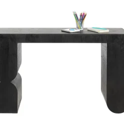 Outlet Konsole Curve Schwarz 120X76Cm Kommoden & Sideboards