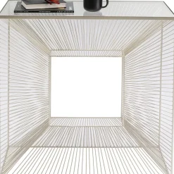 Best Konsole Dimension Champagner 81X81Cm Kommoden & Sideboards
