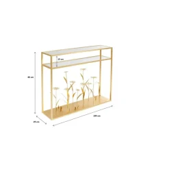 Hot Konsole Flower Meadow Gold 100 Kommoden & Sideboards