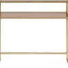Clearance Konsole Loft Gold 85X80Cm Kommoden & Sideboards