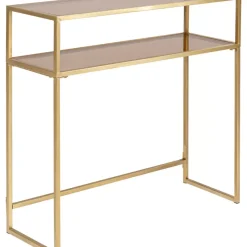 Clearance Konsole Loft Gold 85X80Cm Kommoden & Sideboards