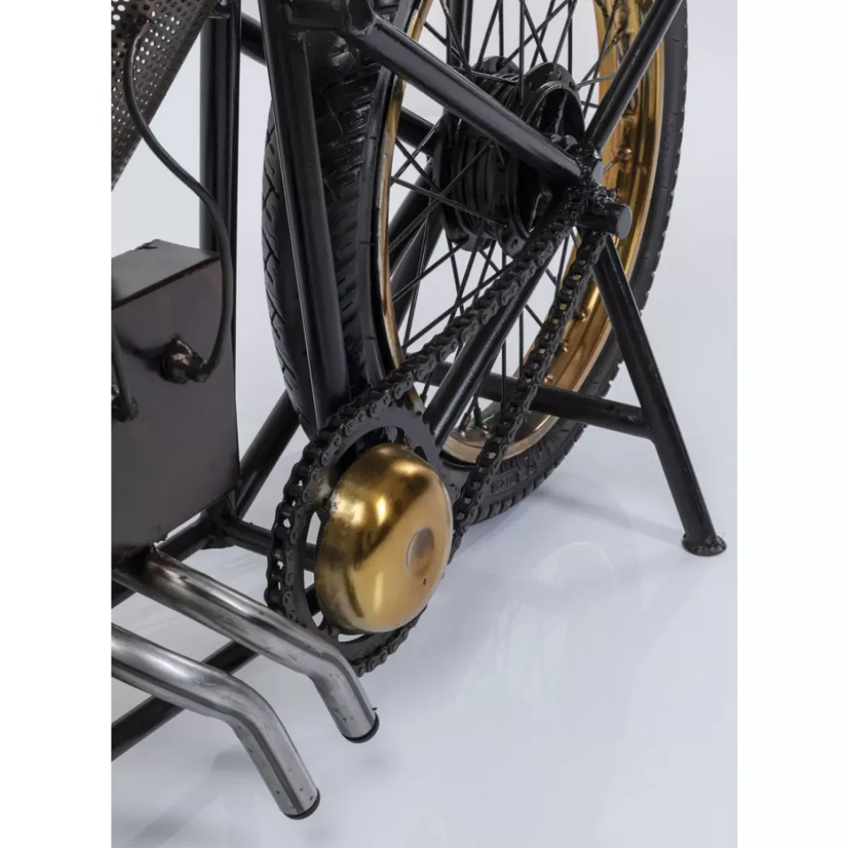 Outlet Konsole Motorbike Schwarz Kommoden & Sideboards