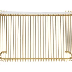 Online Konsole Wire Glas Marble Gold 142X89Cm Kommoden & Sideboards