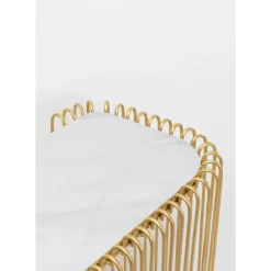 Online Konsole Wire Glas Marble Gold 142X89Cm Kommoden & Sideboards