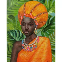 New Leinwandbild African Beauty 70X100Cm Bilder