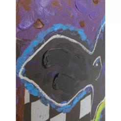 Sale Leinwandbild Colorful Cows 120X90Cm Bilder