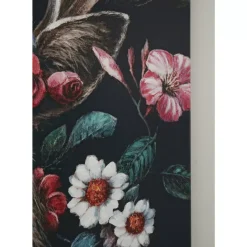 Outlet Leinwandbild Deer In Flower 90X140Cm Bilder