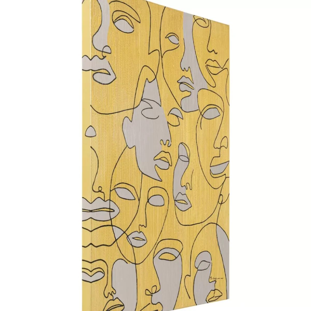 Clearance Leinwandbild Faces 70X100Cm Bilder