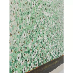 Leinwandbild Flower Boat Beige Grun 80X100Cm Bilder