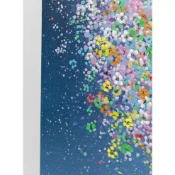 Clearance Leinwandbild Flying Elephant At Night 80X100Cm Bilder