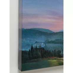 Clearance Leinwandbild Flying Elephant At Night 80X100Cm Bilder