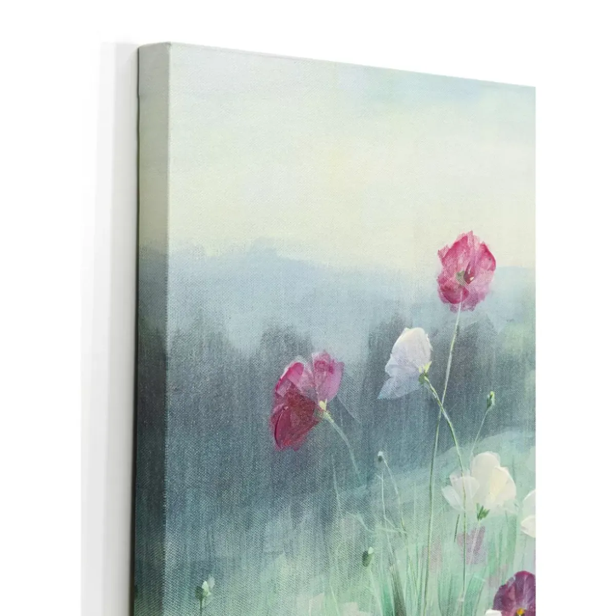 Best Leinwandbild Pastell Flowers 120X120Cm Bilder