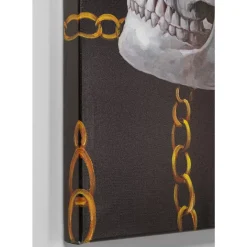 Leinwandbild Skull Gang 90X120 Bilder