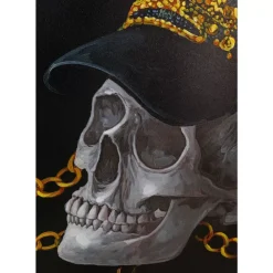 Leinwandbild Skull Gang 90X120 Bilder