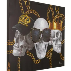 Leinwandbild Skull Gang 90X120 Bilder