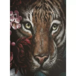 Discount Leinwandbild Tiger In Flower 90X140Cm Bilder