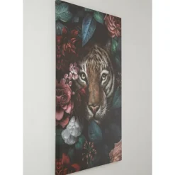 Discount Leinwandbild Tiger In Flower 90X140Cm Bilder