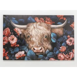 Online Leinwandbild Yak In Flower 140X90Cm Bilder