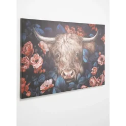 Online Leinwandbild Yak In Flower 140X90Cm Bilder