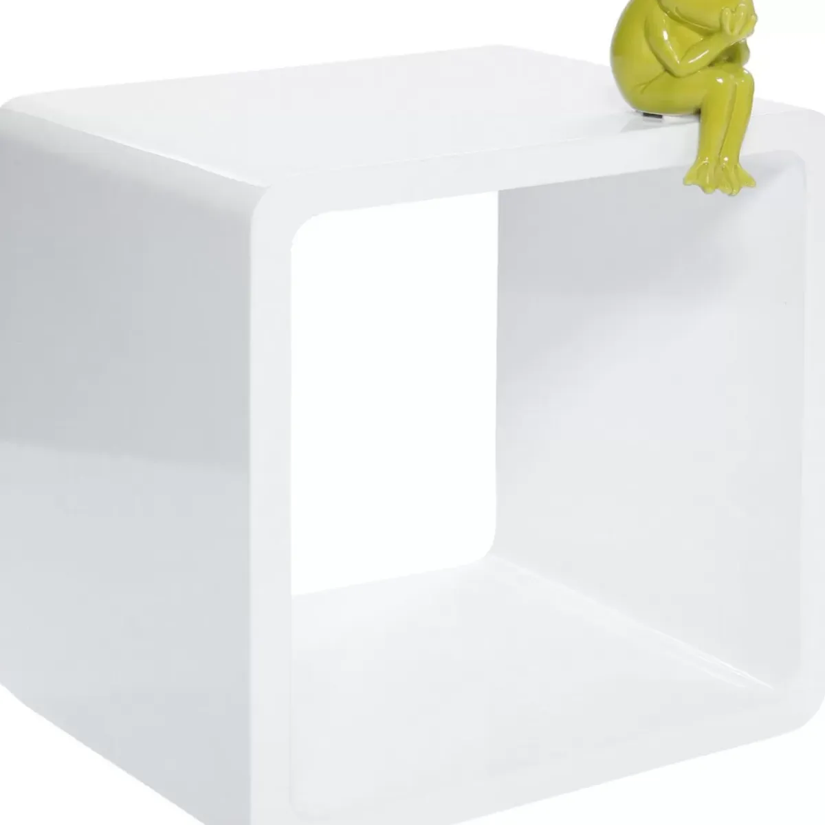 Lounge Cube Mdf White Regale