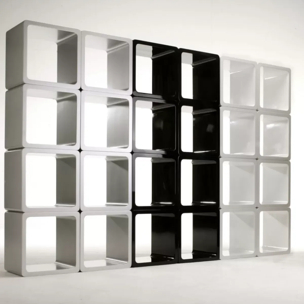 Lounge Cube Mdf White Regale